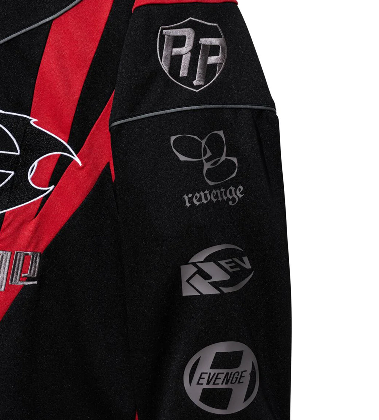 Revenge Racer Patch Jersey Black/Red