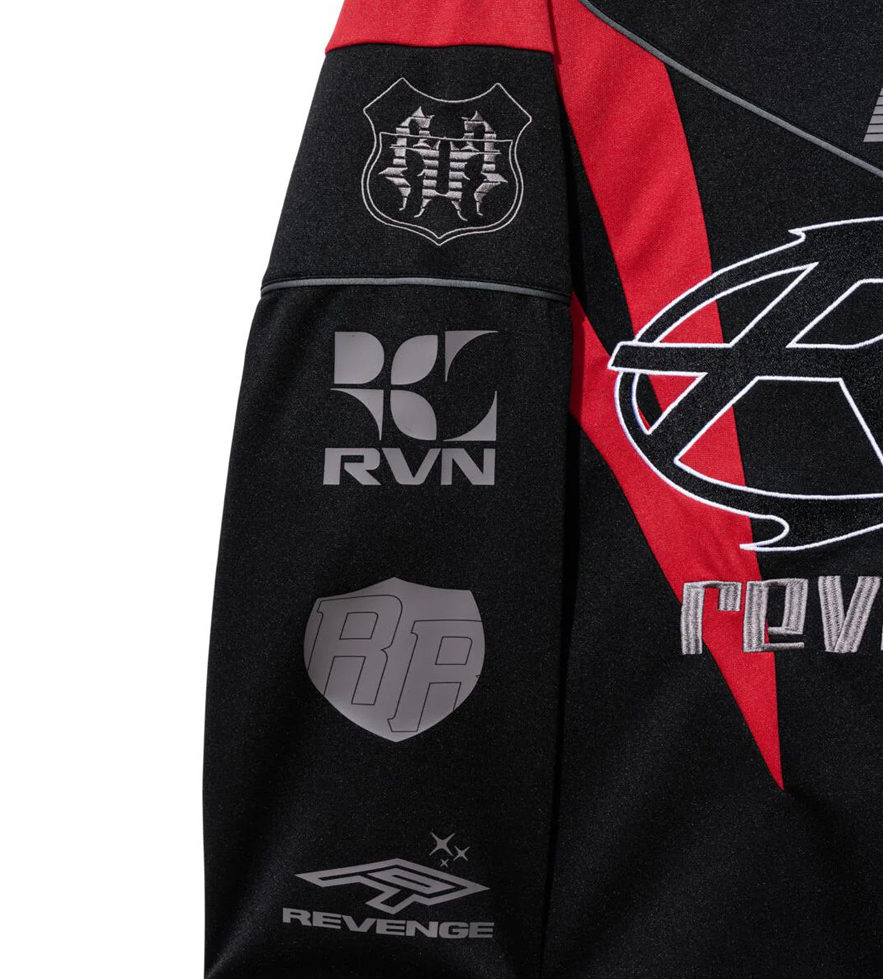 Revenge Racer Patch Jersey Black/Red