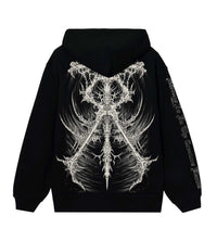 Revenge Relic Hoodie Black back view