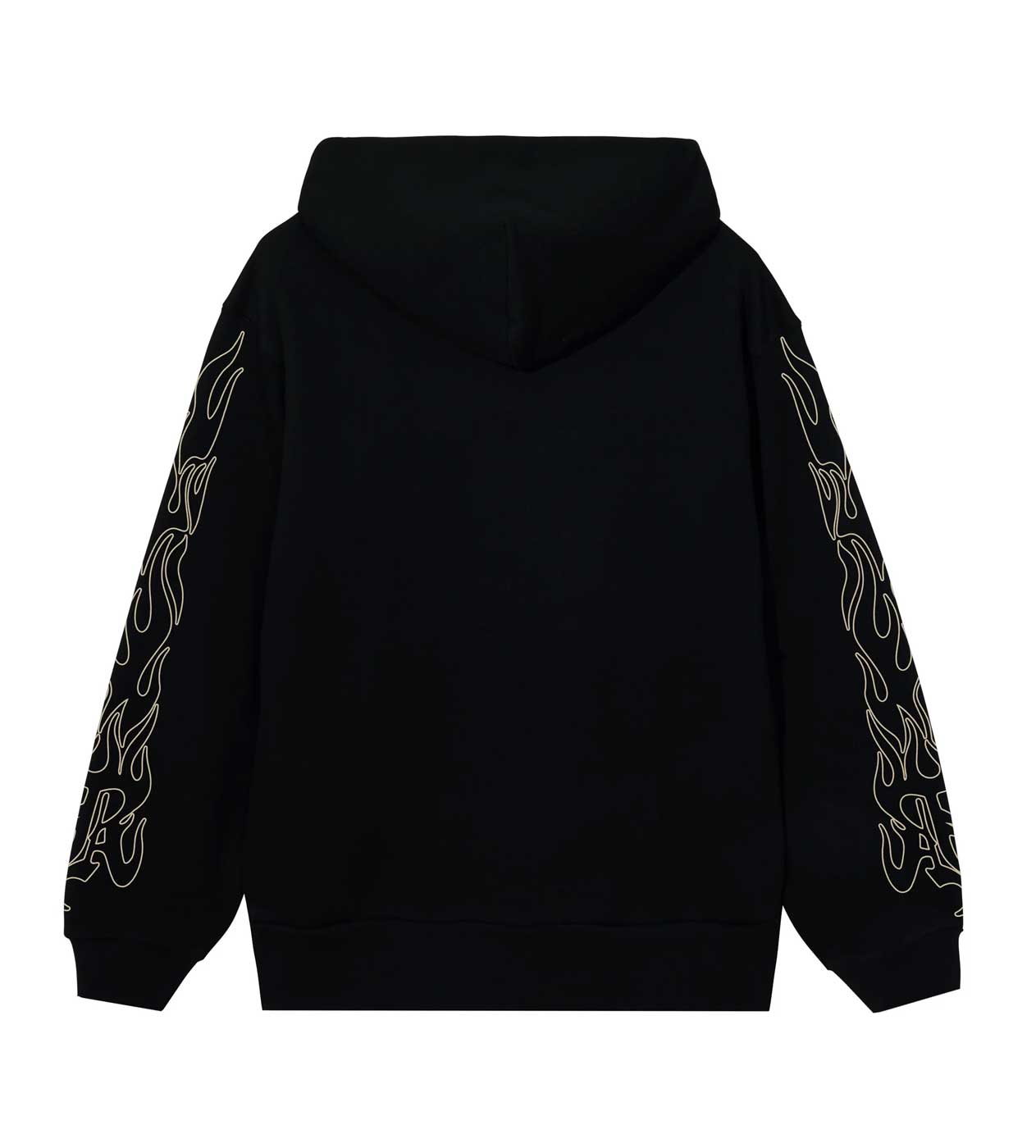 Revenge Skull Flame Hoodie Black Restock AR