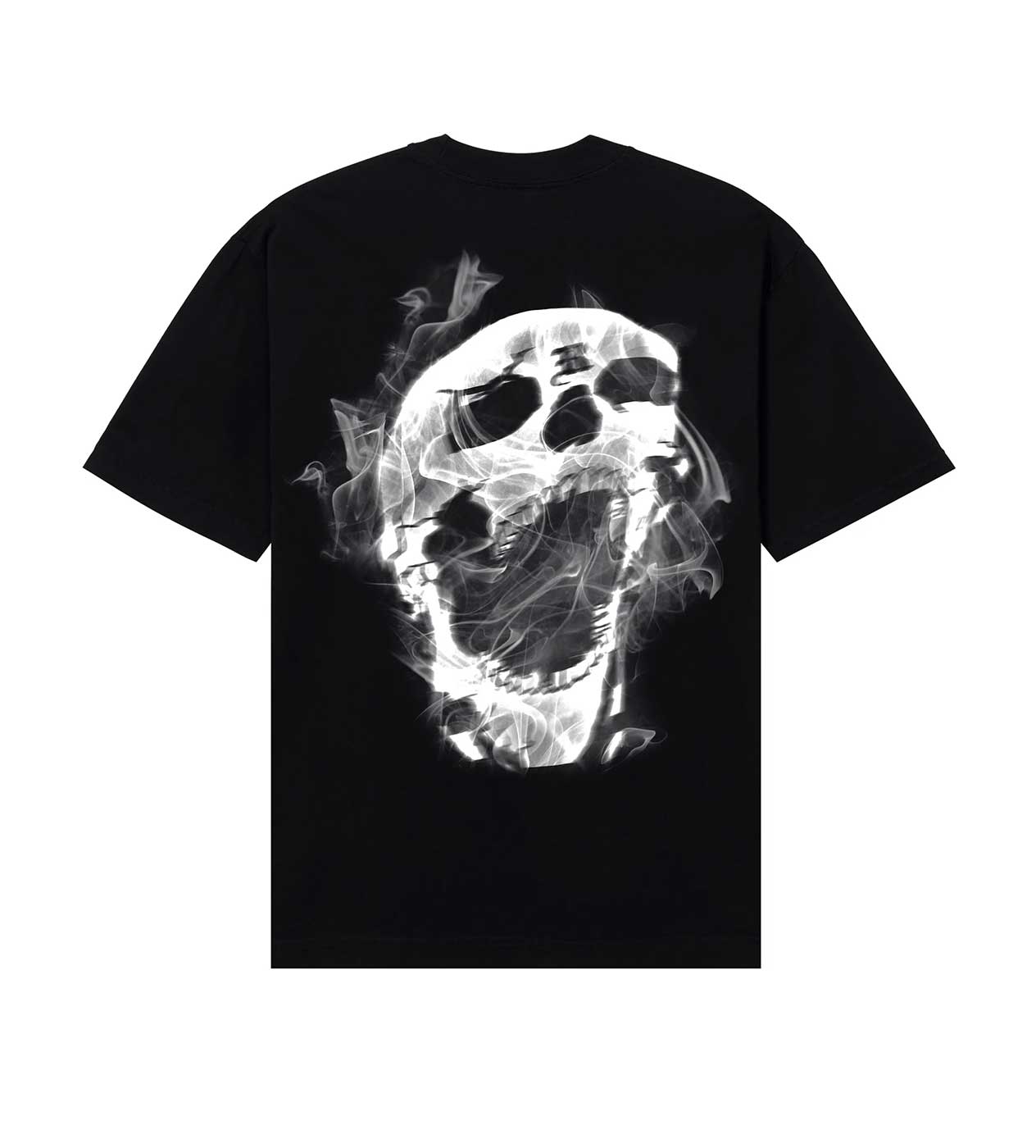 Revenge Smoke Lighting Tee Black Black View