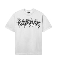 Revenge Smoke Lighting Tee White front view