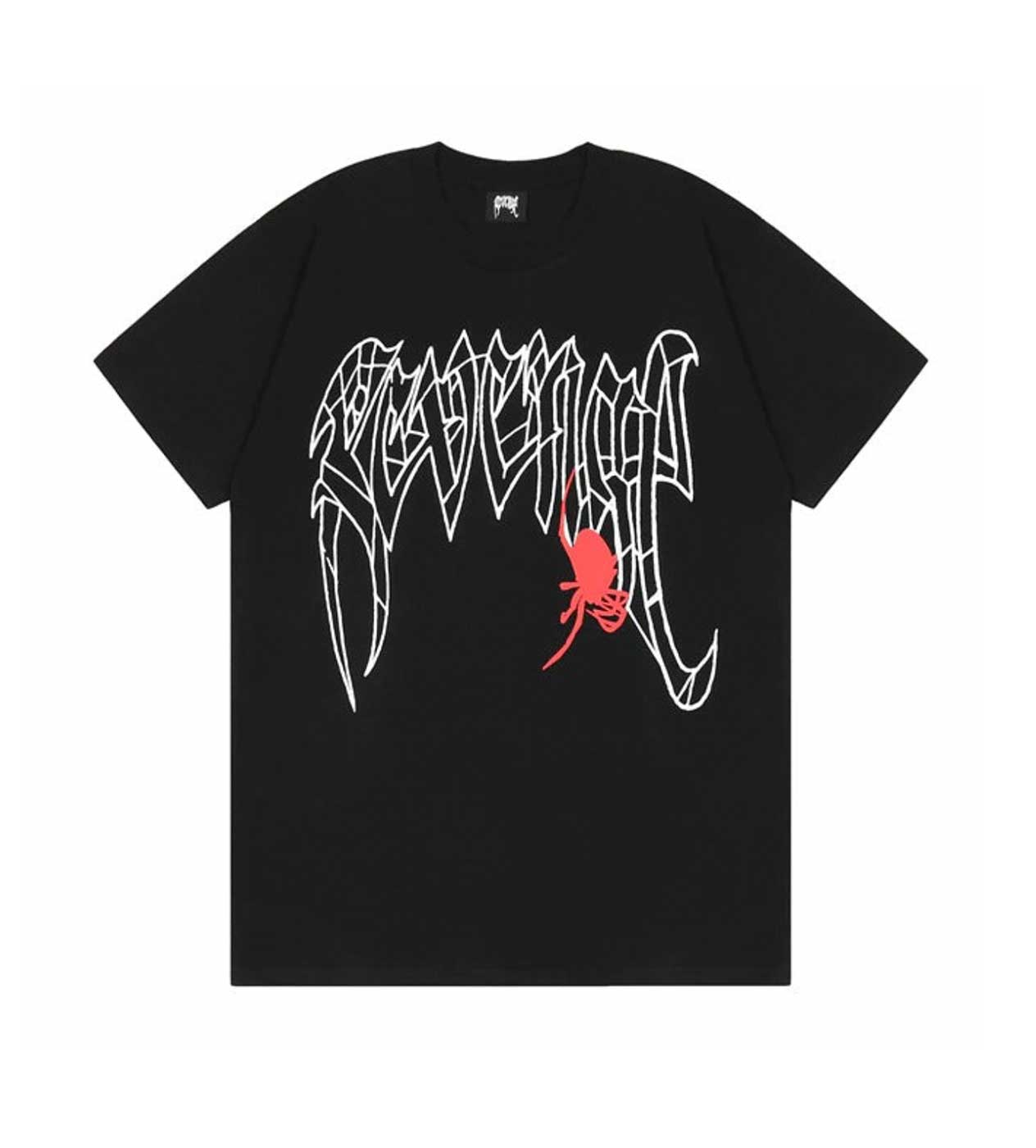 Revenge Spider Tee Black – Restock AR