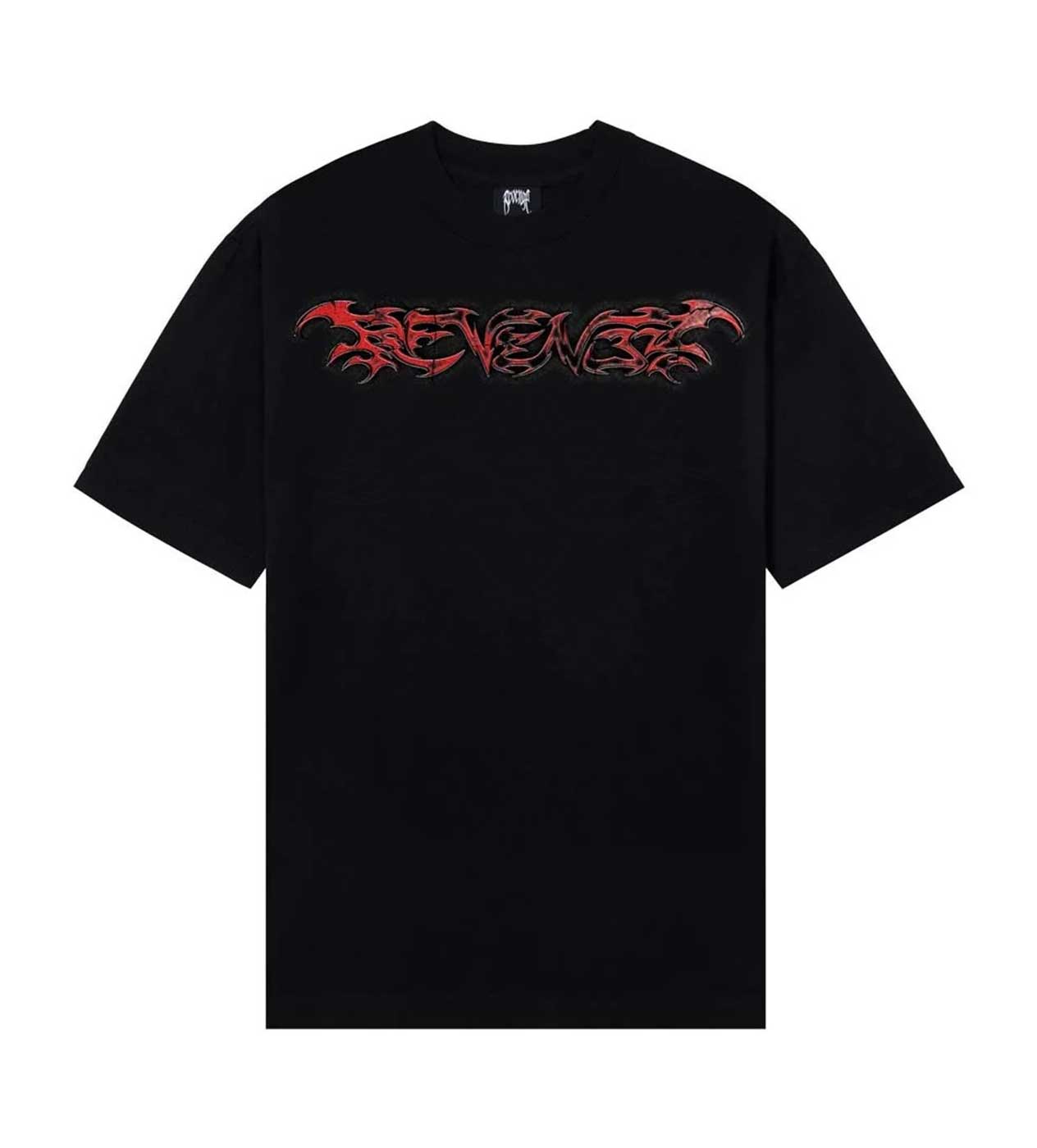 Revenge Spine Tee Black front