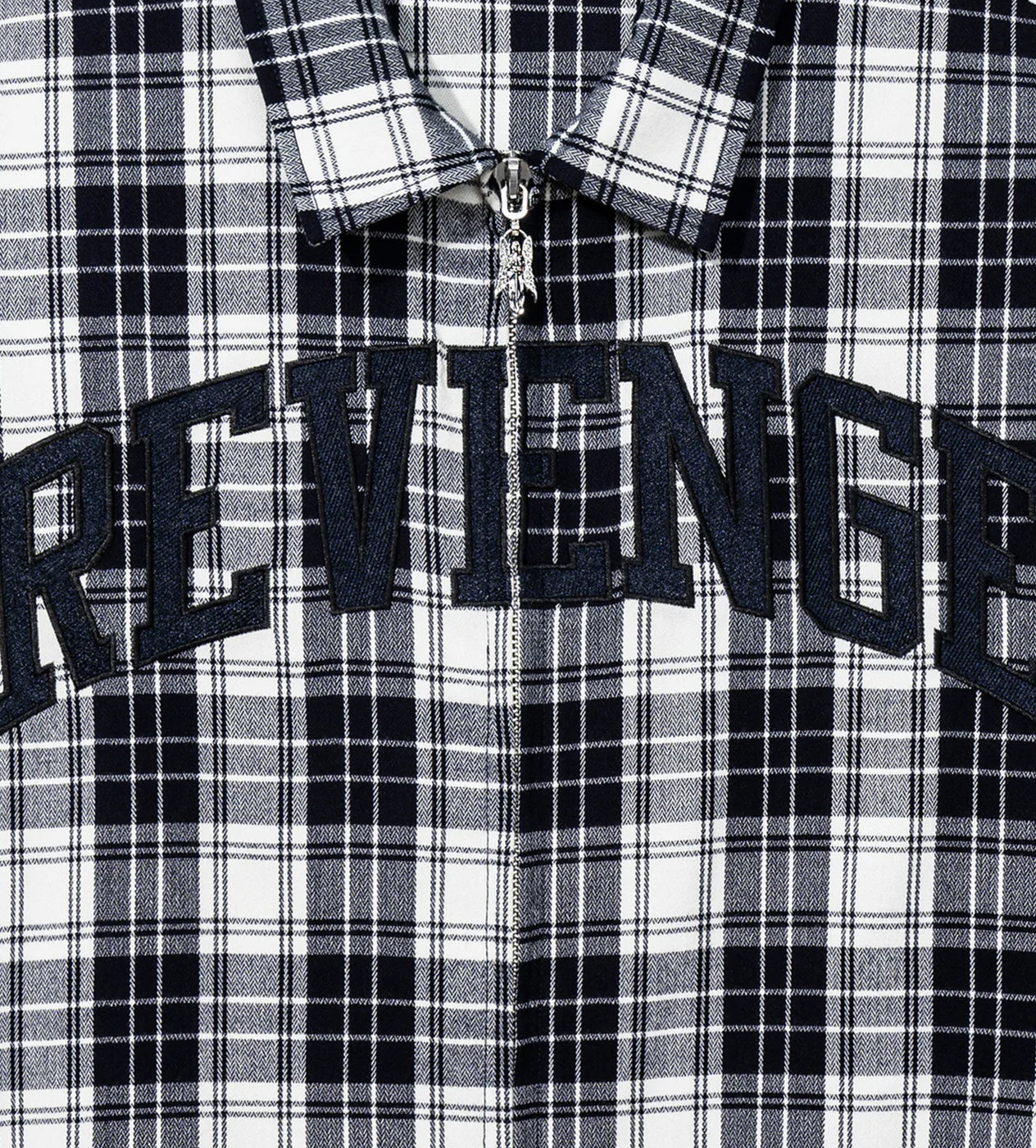 Revenge Valkyrie Embroidered Flannel Navy