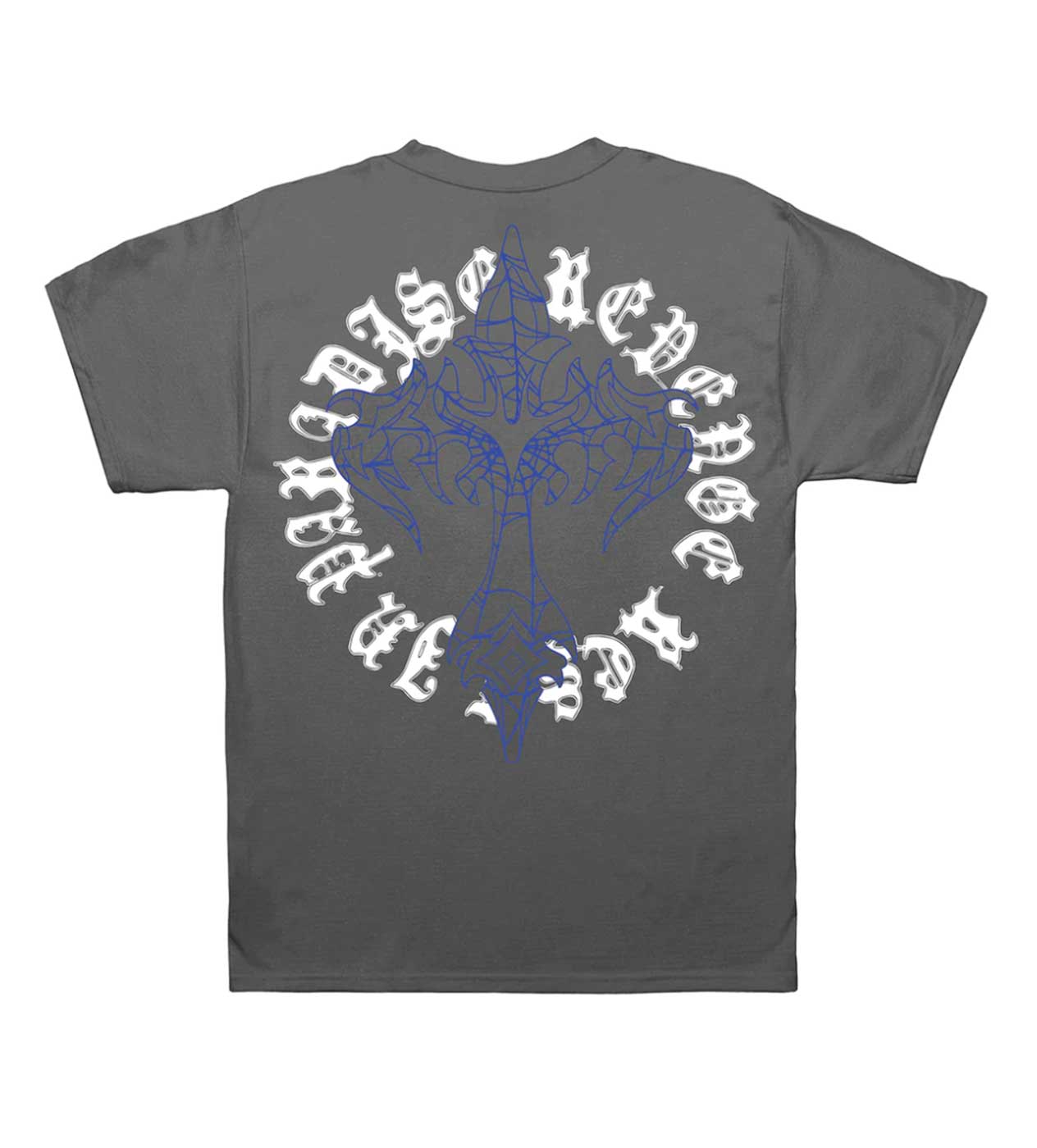 Revenge Web Cross Tee Vintage Black | Restock AR
