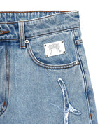 Revenge Web Denim Blue Jeans Front Corner