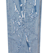 Revenge Web Denim Blue Jeans Front Leg