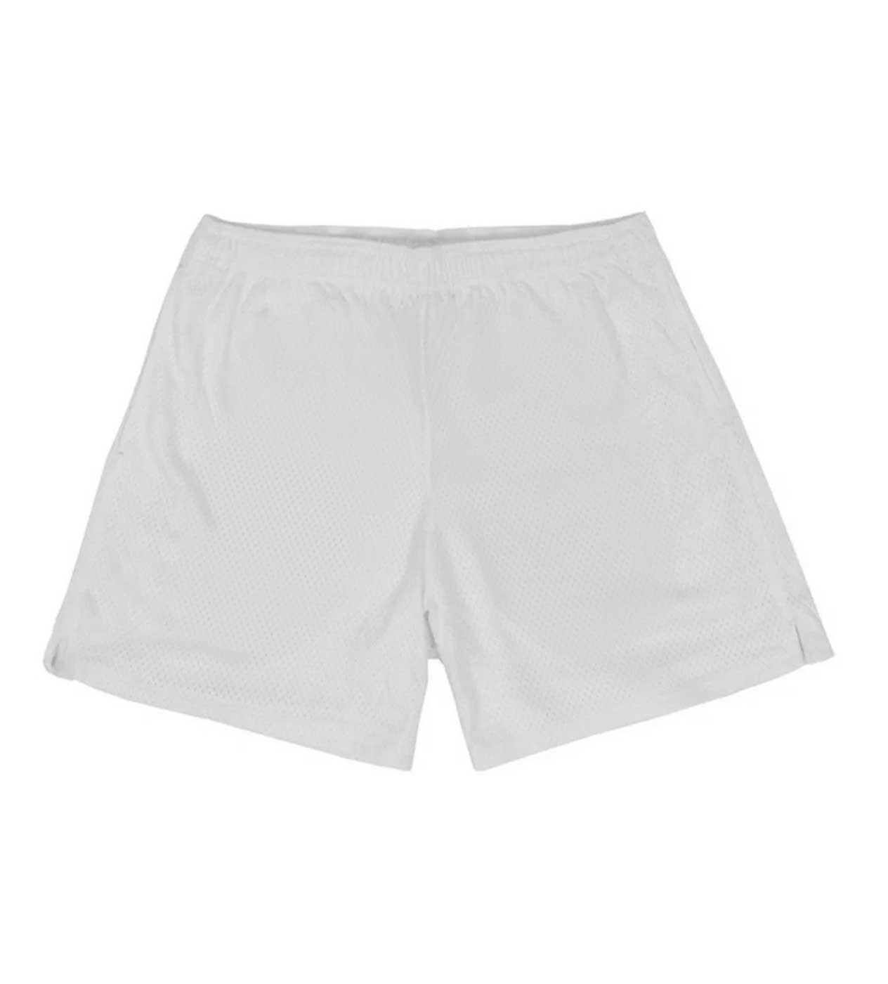 Revenge Embroidered Logo Mesh Short White/Black back