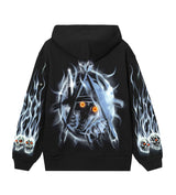 Revenge Wraith Hoodie Black back view