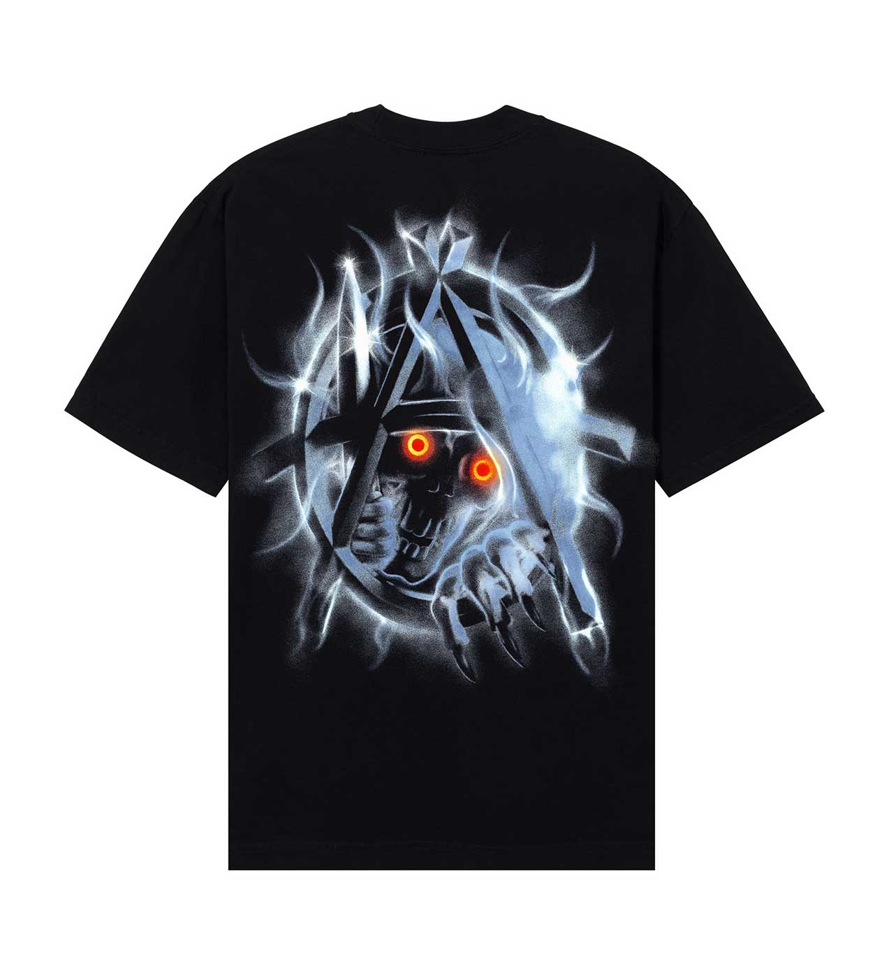 Revenge Wraith Tee Black back view