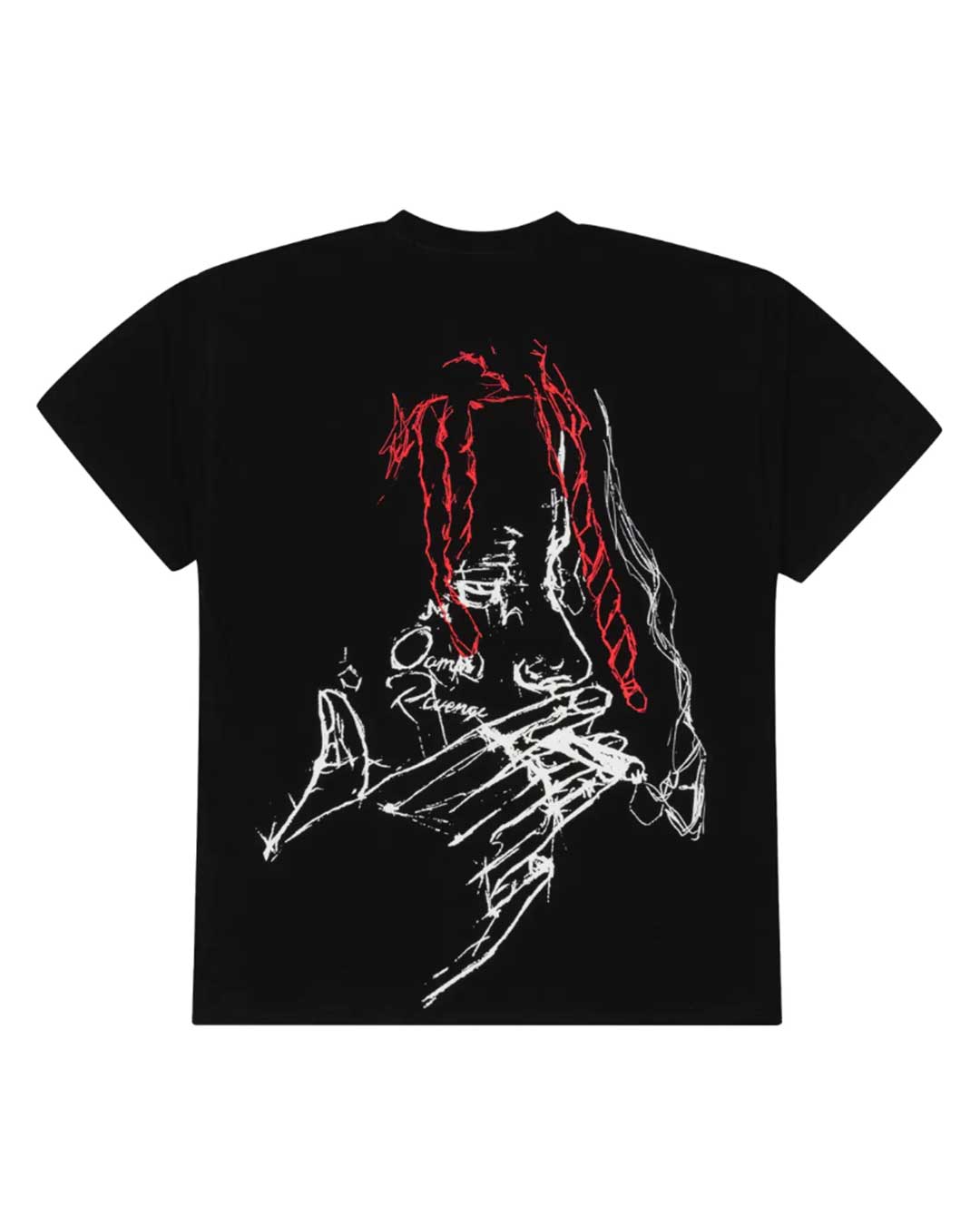 Revenge X Trippie Redd Smoking Arches Tee Black