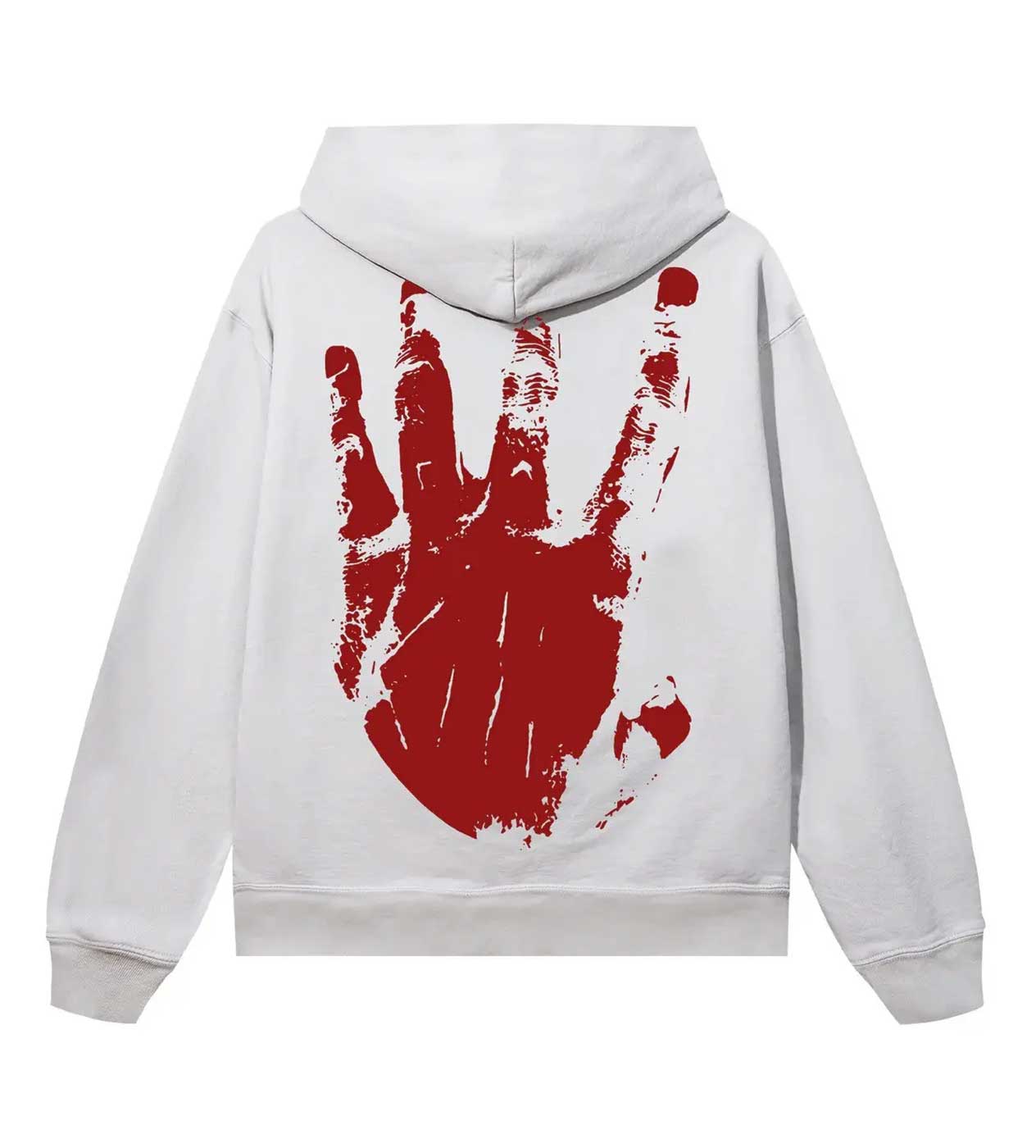 Revenge Xxxtentacion Kill Outline Hoodie Cement/Red – Restock AR