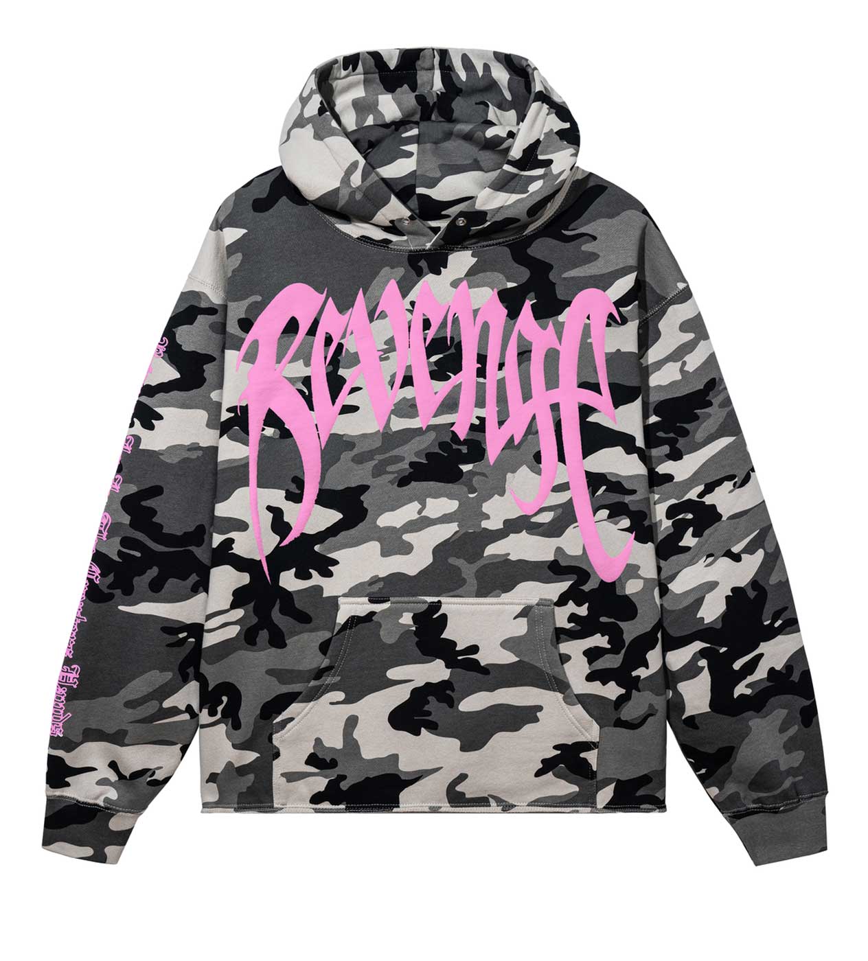 Revenge Xxxtentacion Kill Snow Camo/Pink *Cropped*