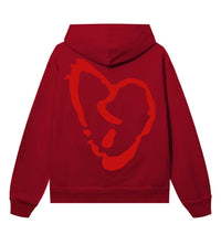 Revenge Xxxtentacion Lightning Hearbreak Hoodie Red/Red