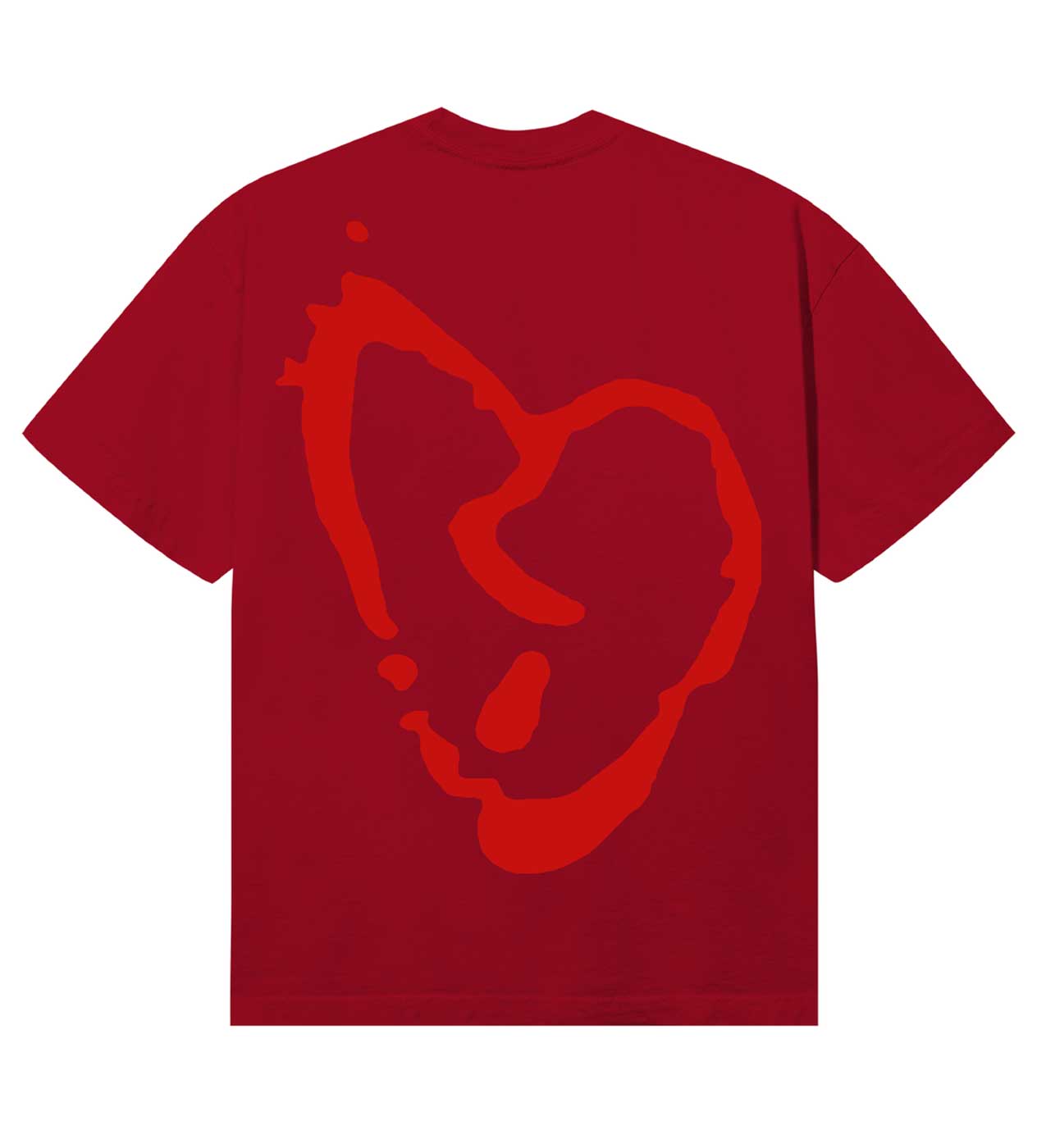 Revenge Xxxtentacion Lightning Heartbreak Tee Red