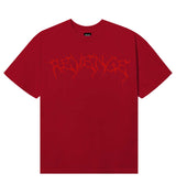 Revenge Xxxtentacion Lightning Heartbreak Tee Red