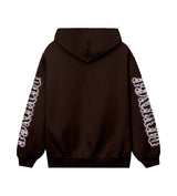 Revenge x G Herbo Angel Disciple Hoodie Brown Back View