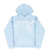 Revenge x Juice Wrld Collage Hoodie Light Blue
