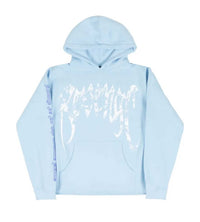 Revenge x Juice Wrld Collage Hoodie Light Blue