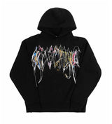 Revenge x Lil Durk Painting Hoodie Black