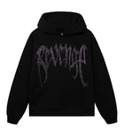 Revenge x Xxx Tentacion Heartbreak Bejeweled Hoodie Black/Purple