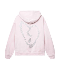 Revenge x Xxxtentacion HEARTBREAK JEWELED HOODIE BABY PINK