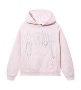 Revenge x Xxxtentacion HEARTBREAK JEWELED HOODIE BABY PINK