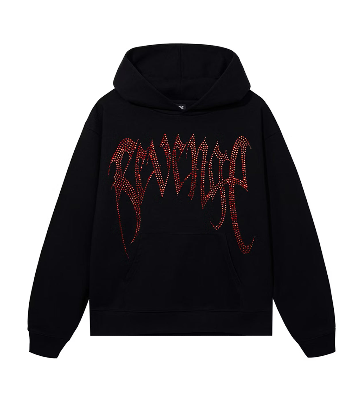 Revenge x Xxxtentacion Heartbreak Bejeweled Hoodie Black