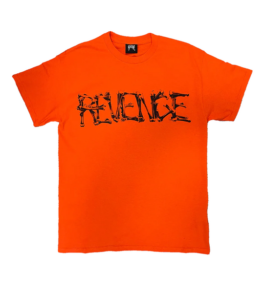 Revenge Orange Durk Bones Hoodie - sold Large