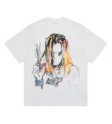 Revenge x Lil Durk Painting Tee White