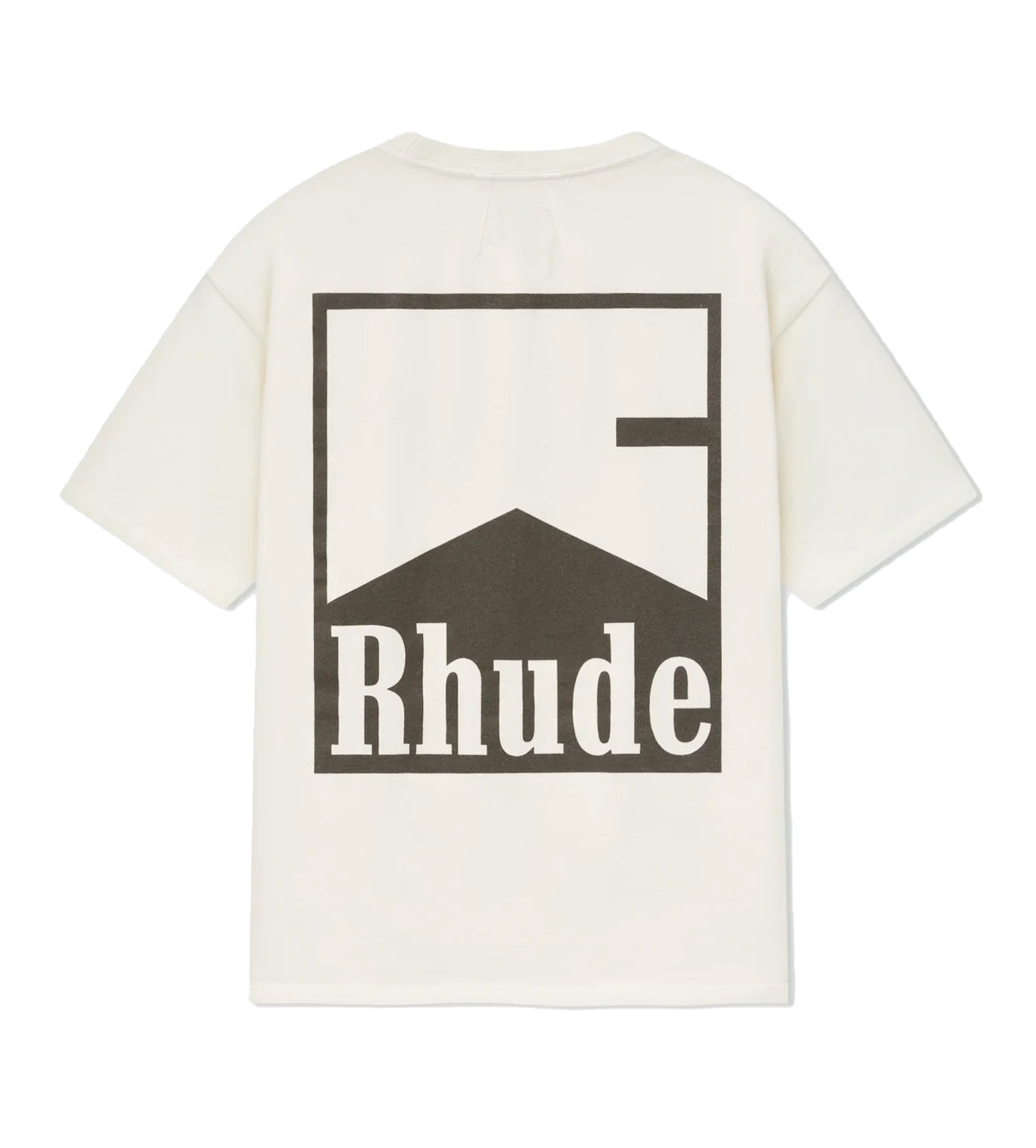 Rhude Chevron Tee Cream