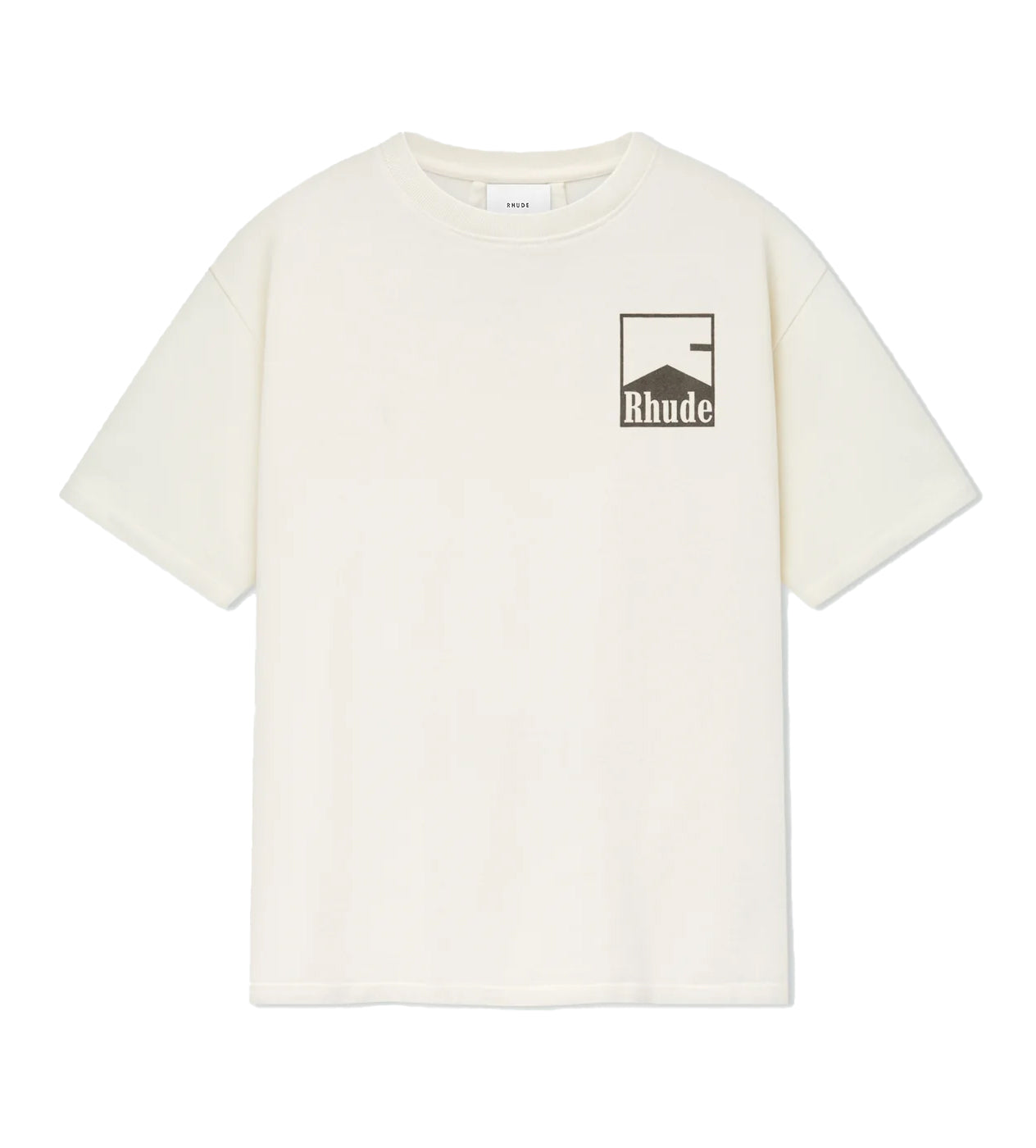 Rhude Chevron Tee Cream