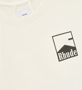 Rhude Chevron Tee Cream