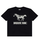Rhude Dinero Tee Black/White