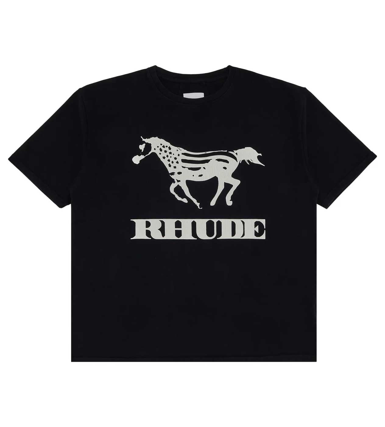 Rhude Dinero Tee Black/White