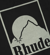 Rhude Moonlight Badge Hoodie Black