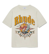 Rhude Port Day Tee Vintage White