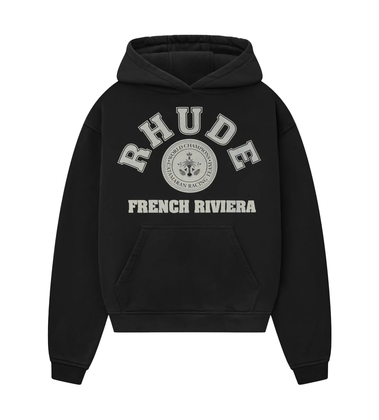 Rhude French Riviera Hoodie Black
