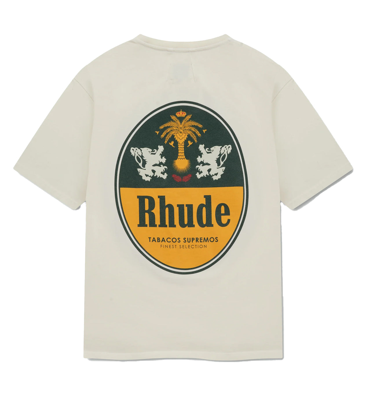 Rhude Tobacco Tee Vintage White