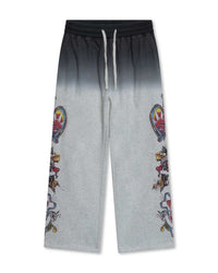 Righteous Faded Risen Sweatpants Grey