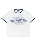 Righteous Holy Sacrifice Ringer Tee White
