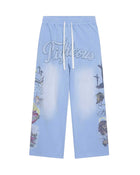 Righteous Jesus Sweatpants Blue