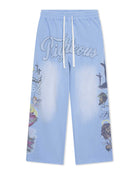 Righteous Jesus Sweatpants Blue