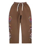 Righteous Risen King Sweatpants Brown
