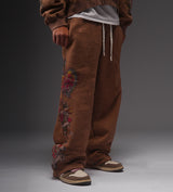Righteous Risen King Sweatpants Brown