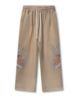 Righteous Sacred Heart Sweatpants Brown