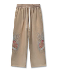 Righteous Sacred Heart Sweatpants Brown