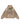 Righteous Sacred Heart zip up hoodie brown, front view with winged sacred heart sleeve graphics