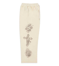 Righteous Tattoo Sweatpants Cream